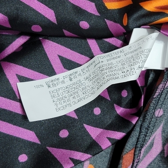 NWT ZARA Printed Short Dress - Multicolored - Picture 8 of 12